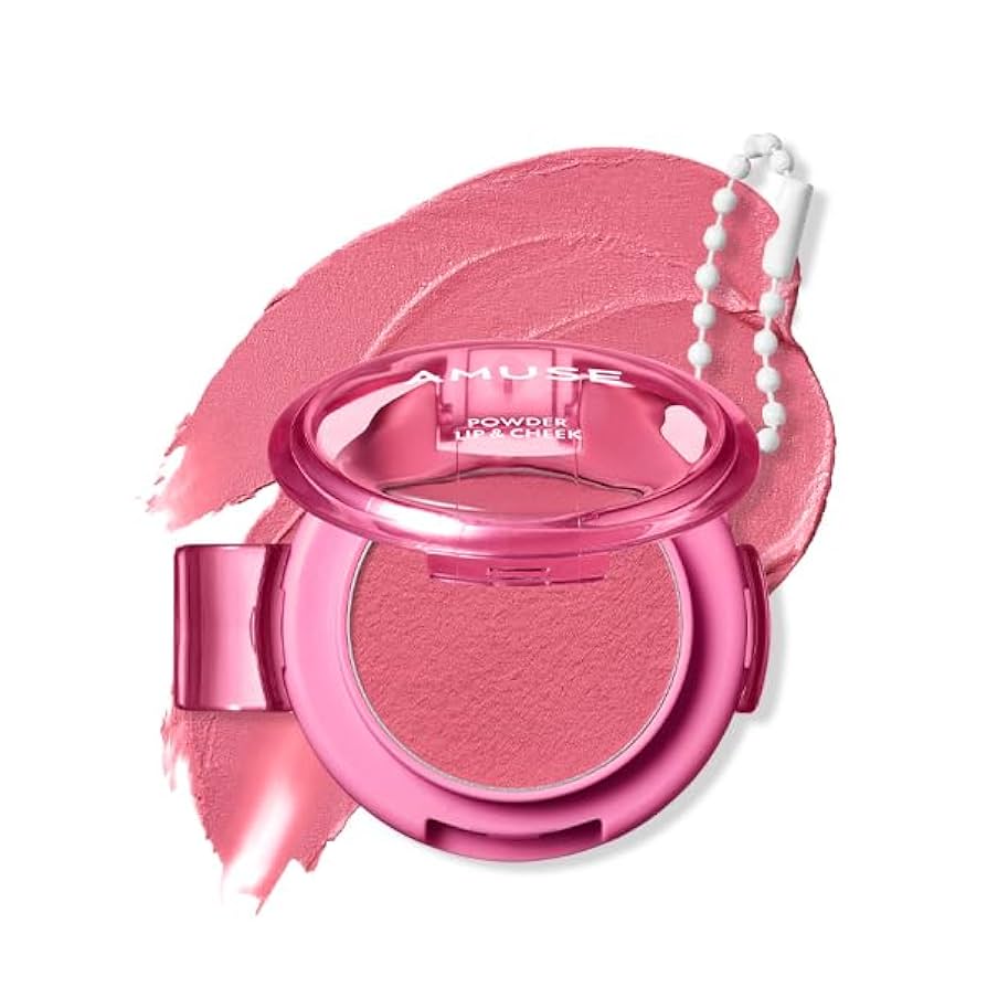 Amazon | 【AMUSE公式】 パウダーリップ&チーク(全13カラー) 08